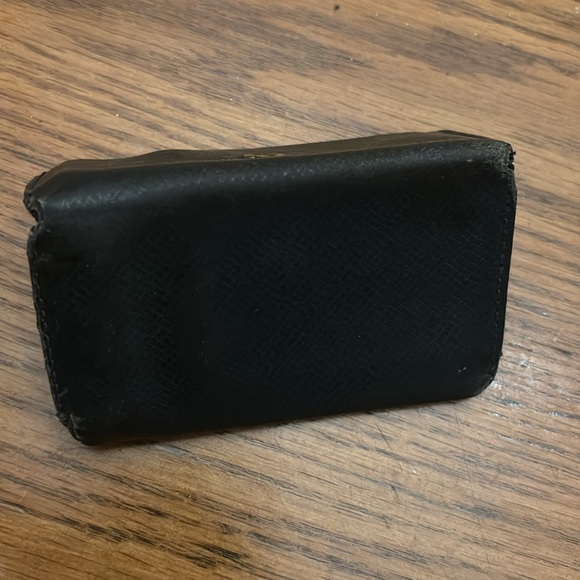 LV 4 key holder clasp holder with snap vintage HTF some wear project piece - Picture 6 of 8